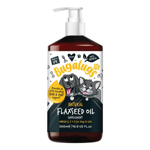 Bugalugs Flaxseed Oil (500ML)