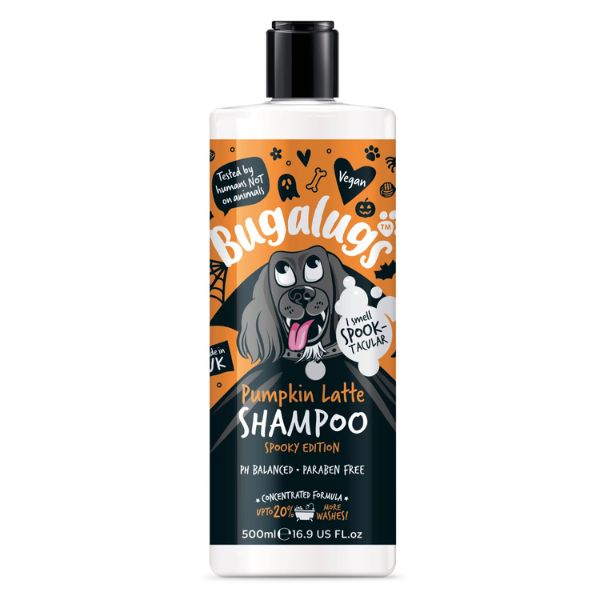 Bugalugs Spooky Edition Pumpkin Latte Shampoo (500ML)