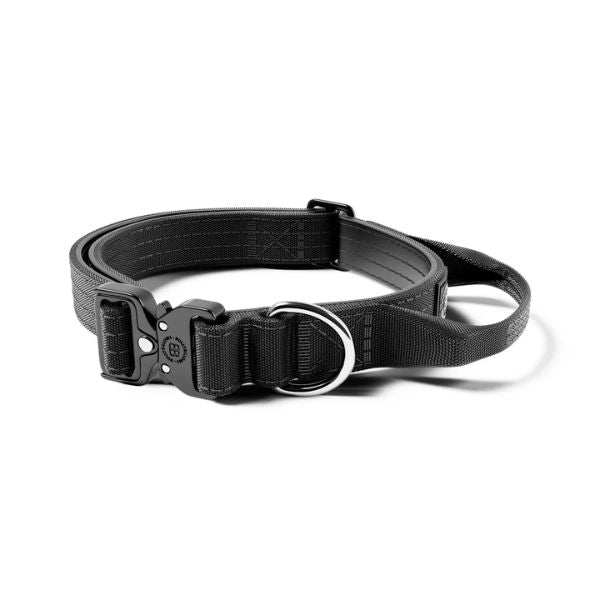 Bully Billows 2.5CM Combat Collar With Handle And Rated Clip - Black V2.0 (XS - M)