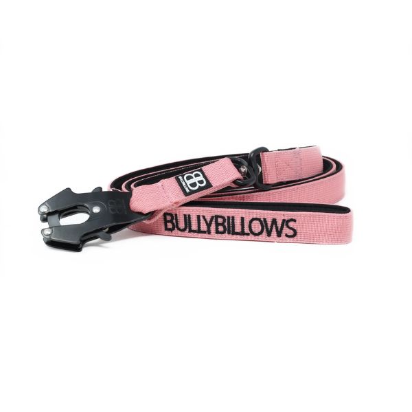 Bully Billows 1.4m Swivel Combat Lead Neoprene Lined Secure Rated Clip with Soft Handle