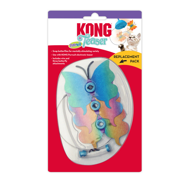 Kong Teaser Purrsuit Butterfly Replacement Pack