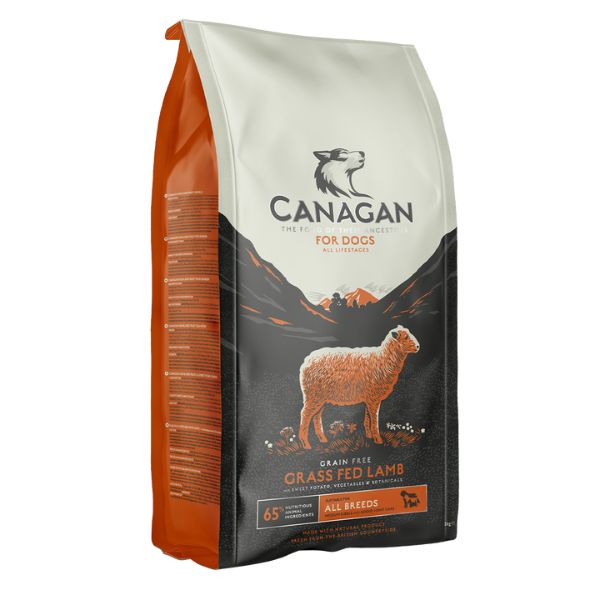 Canagan Grass Fed Lamb Dry Dog Food (2KG)