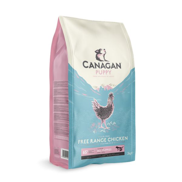 Canagan Puppy Free Range Chicken Dry Dog Food (2kg)