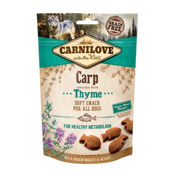 Carnilove Soft Dog Treats Carp with Thyme