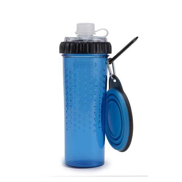 Dexas Snack-duo with Companion Cup Pro Blue