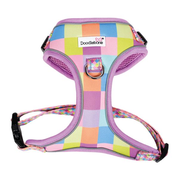 DoodleBone Adjustable AirMesh Harness - Retro