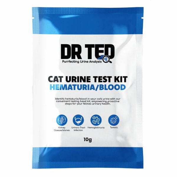 Dr Ted Cat Urine Test - Hematuria / Blood