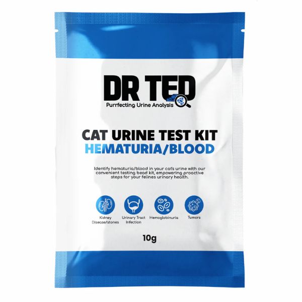 Dr Ted Cat Urine Test (Hematuria/Blood)