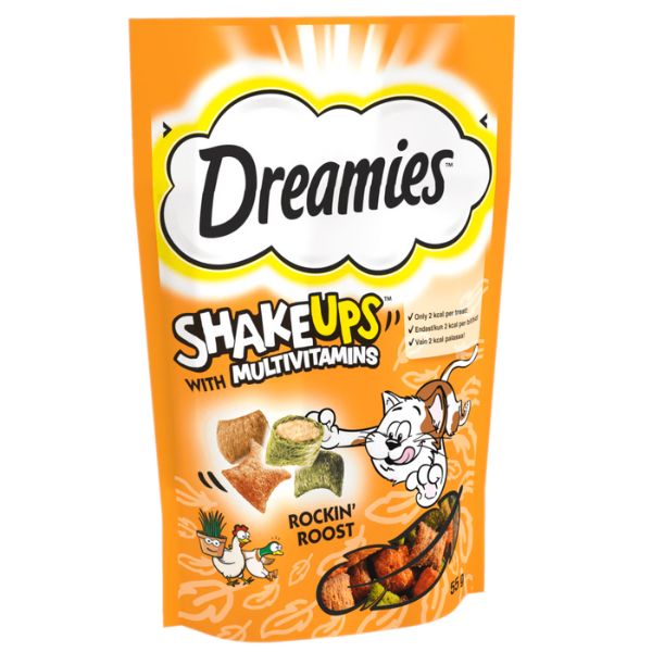 Dreamies Shakeups Rockin Roast Chicken - 55G