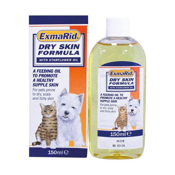 ExmaRid Dry Skin Formula for Cats &amp; Dogs (150ML)