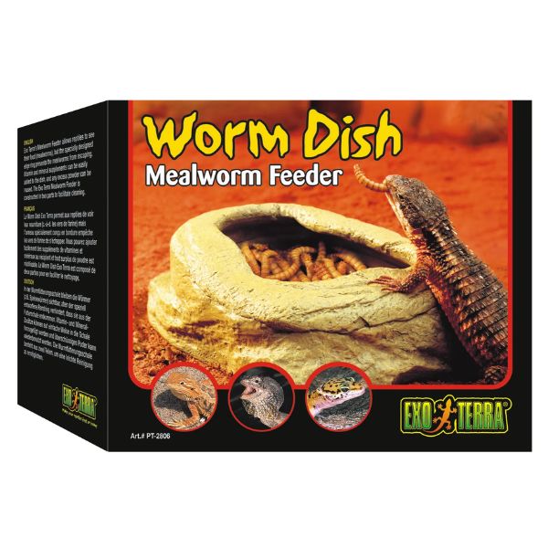 Exo Terra Worm Dish (Mealworm Feeder)