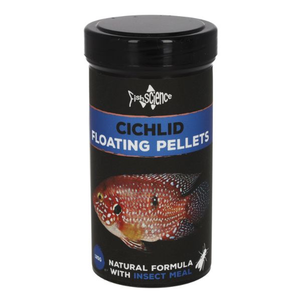 FishScience Cichlid Floating Pellets (125g)