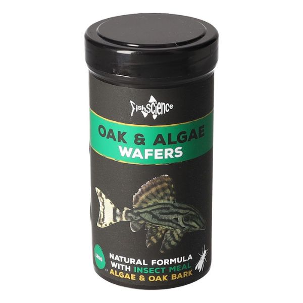 FishScience Oak &amp; Algae Wafers