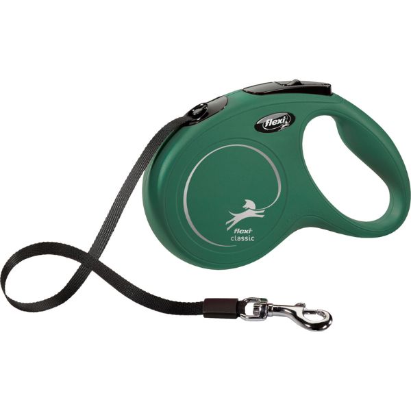Flexi Classic Tape Lead (Olive Green)