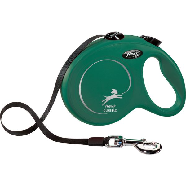 Flexi Classic Tape Lead (Olive Green)