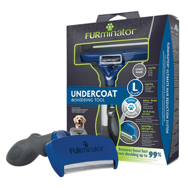 Furminator Undercoat deShedding Tool (Large Dog Long Hair)
