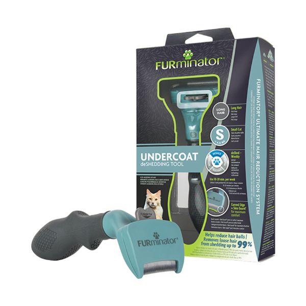 Furminator Undercoat DeShedding Tool For Small Cats Long Hair