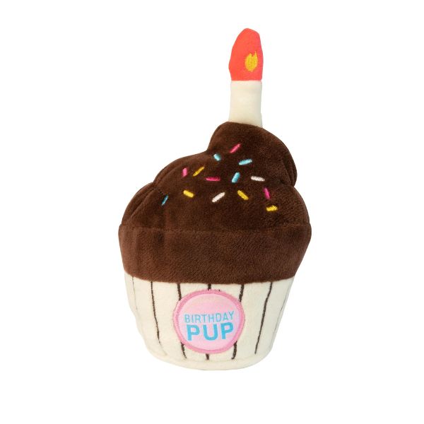 FuzzYard Birthday Cupcake Dog Toy