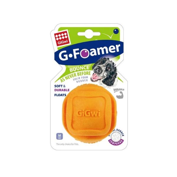 GiGwi Foamer TPR Ball - Orange