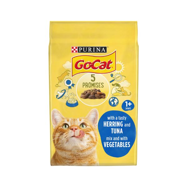 Go Cat Dry Adult Cat Food Tuna &amp; Herring
