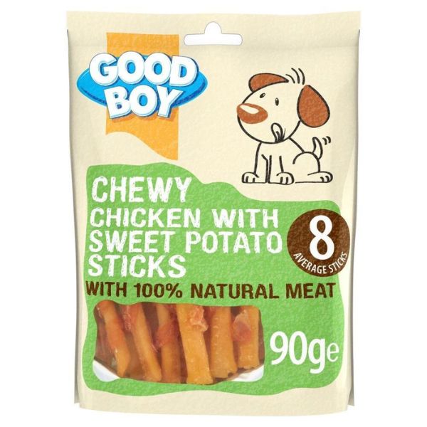 Good Boy Chew Chicken with Sweet Potato Sticks