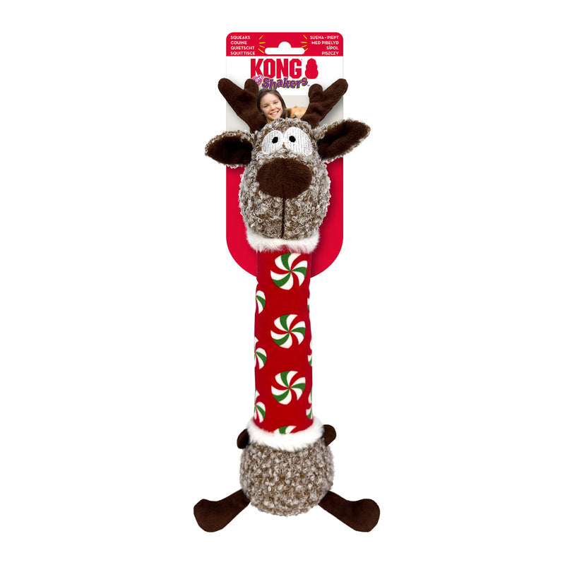 KONG Holiday Shakers Luvz Reindeer