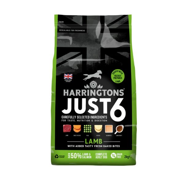 Harringtons Just 6 Lamb &amp; Veg (2KG)