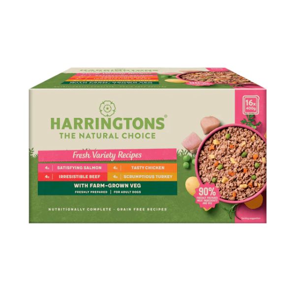 Harringtons Grain Free Fresh Variety Pack (16x400g)