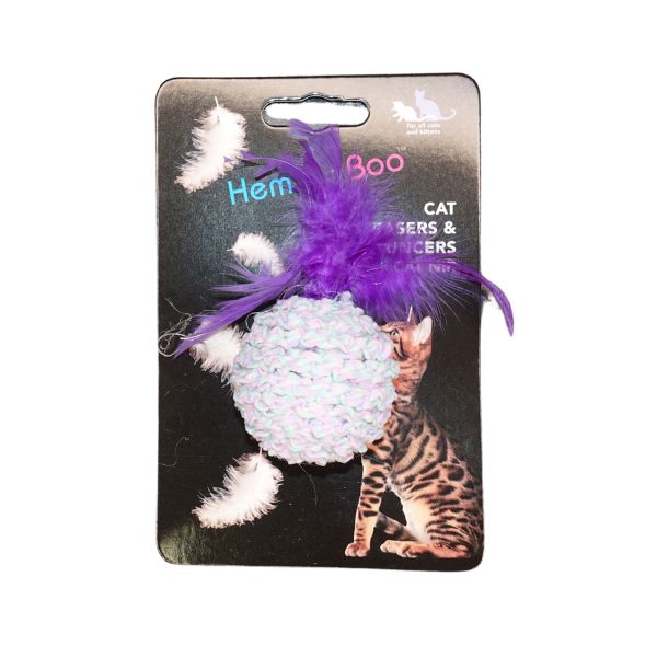 Hem &amp; Boo Elastic Ball with Feather