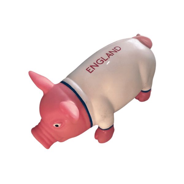 Hem &amp; Boo England Honking Pig Dog Toy