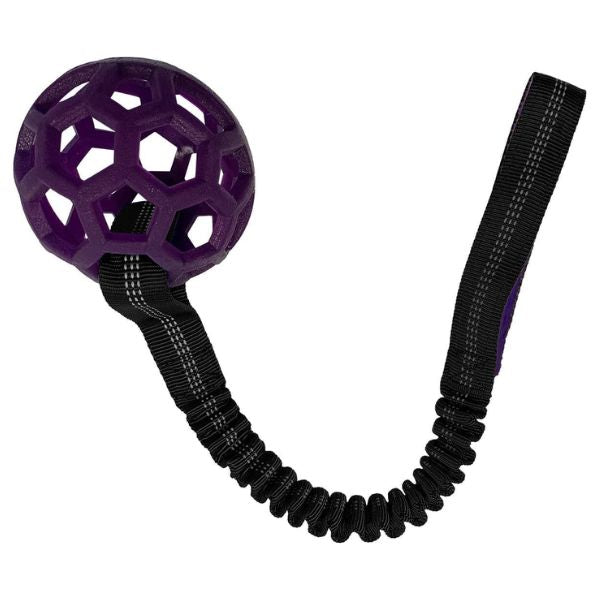 Hem &amp; Boo TPR Holey Ball with Bungee Handle