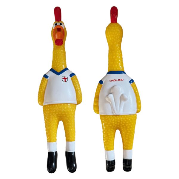 Hem &amp; Boo Honking Chicken Dog Toy