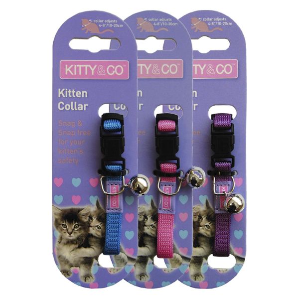 Hem &amp; Boo Snag Free Kitten Collar