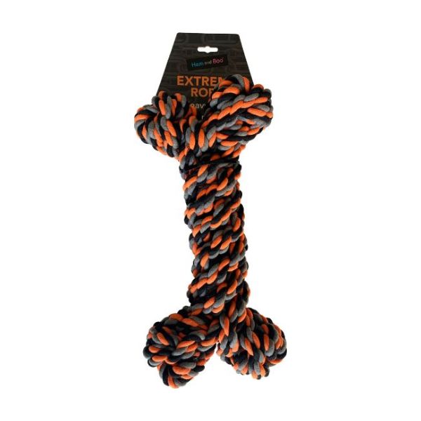 Hem &amp; Boo Super Heavy Rope Bone Toy