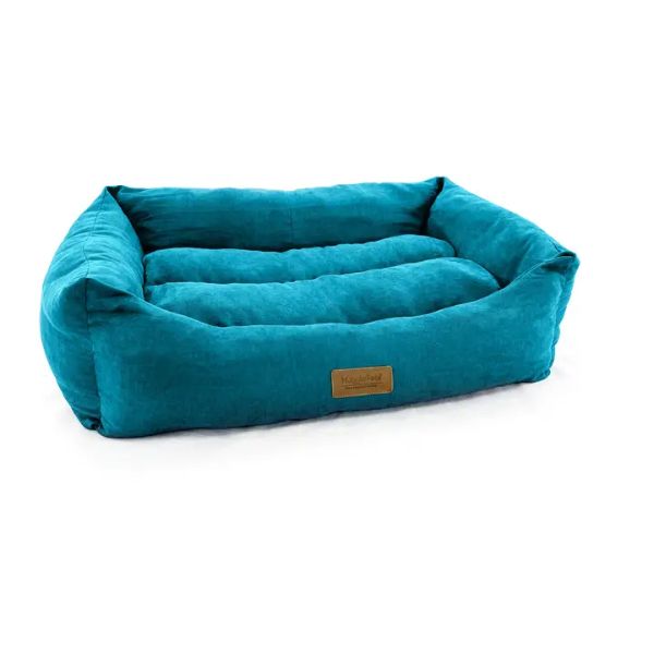 HugglePets Luxury Dog Lounger (Teal)