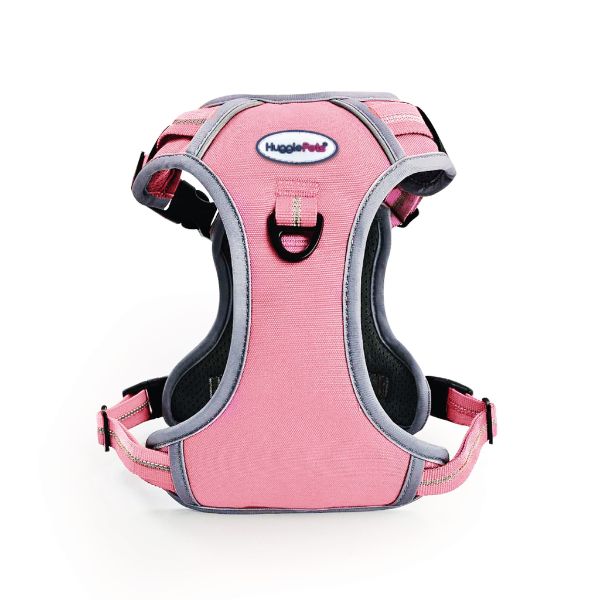 HugglePets Activity &amp; Travel Dog Harness (Pink)