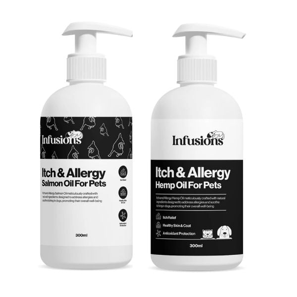 Infusions Itch &amp; Allergy Salmon Oil for Pets (300ml)