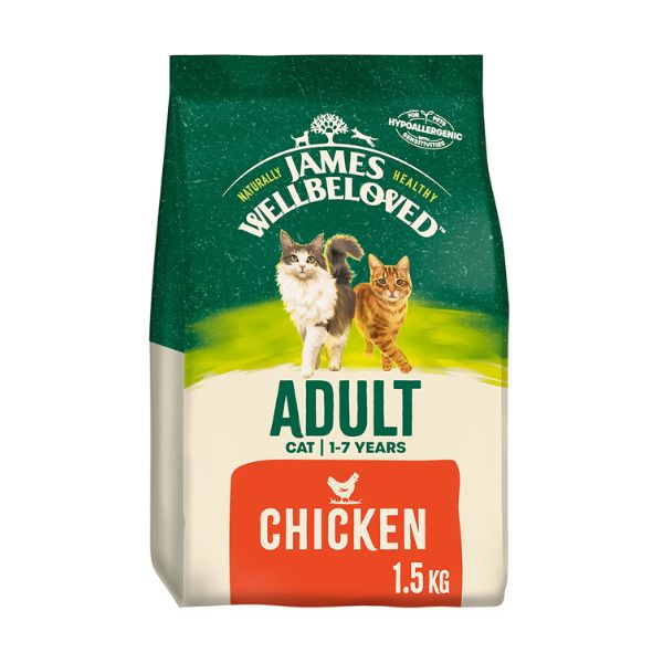 James Wellbeloved Adult Cat Food (1.5kg)