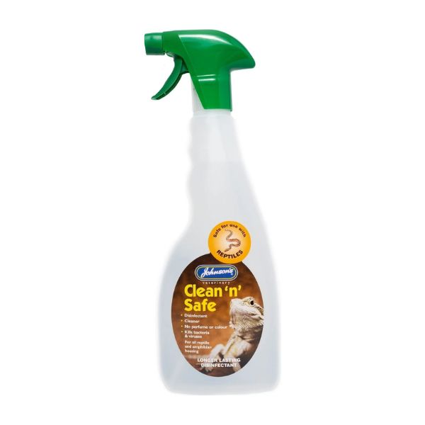 Johnson's Clean 'n' Safe Disinfectant Reptile Spray (500ml)