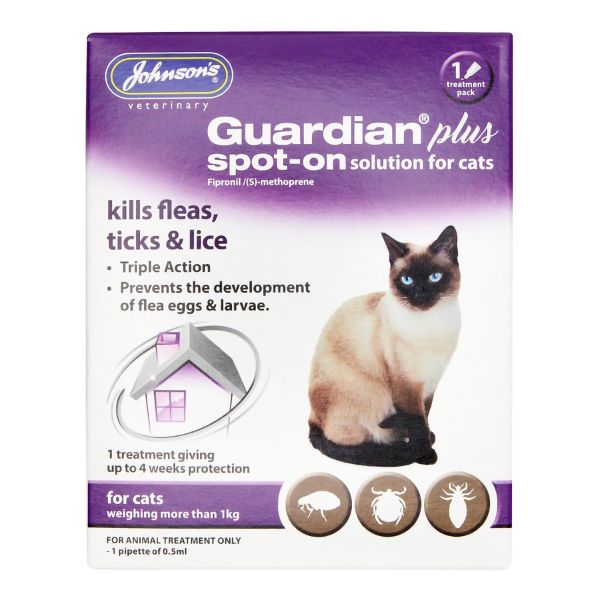 Johnson's Guardian Plus Spot-On for Cats