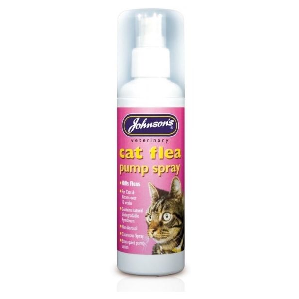 Johnsons Cat Flea Spray - 100ML