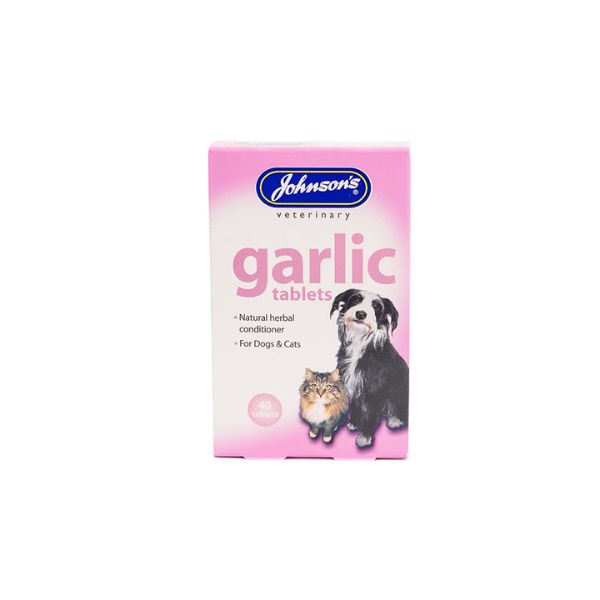 Johnsons Garlic Tablets For Dogs &amp; Cats