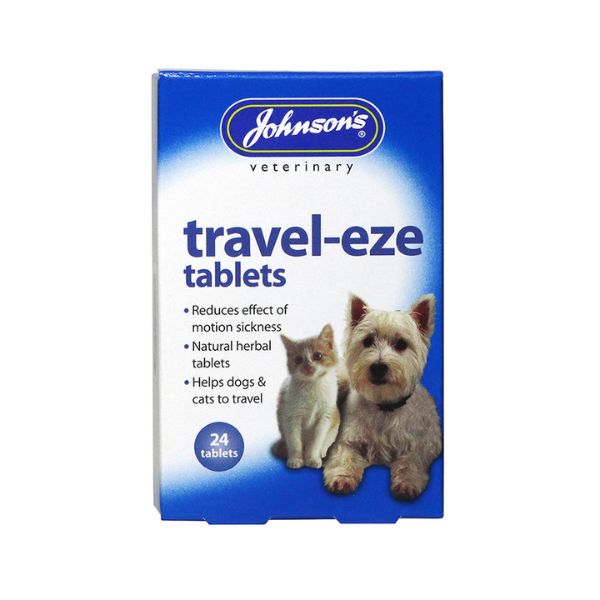 Johnson&#39;s Travel-Eze Tablets for Dogs &amp; Cats