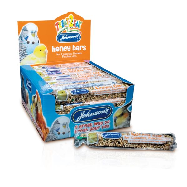 Johnson&#39;s Treat2Eat Canary Honey Bar