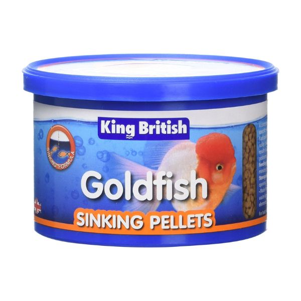 King British Goldfish Sinking Pellets (140g)