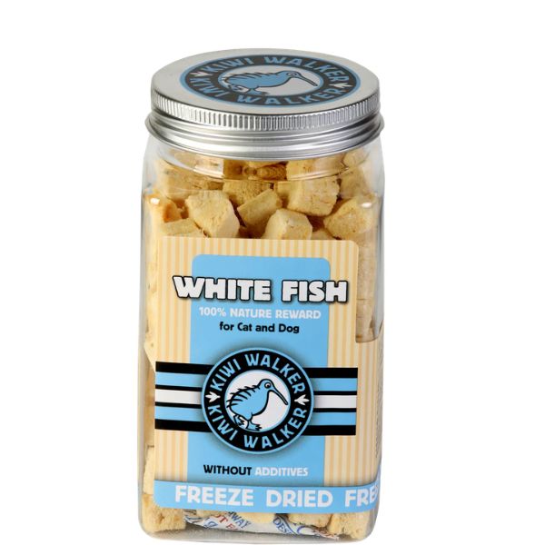 Kiwi Walker Freeze Dried White Fish Treats