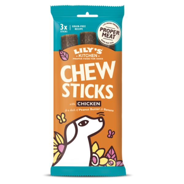 Lily's Kitchen Dog Chew Sticks (120g) - B/B 09/25 & 02/26