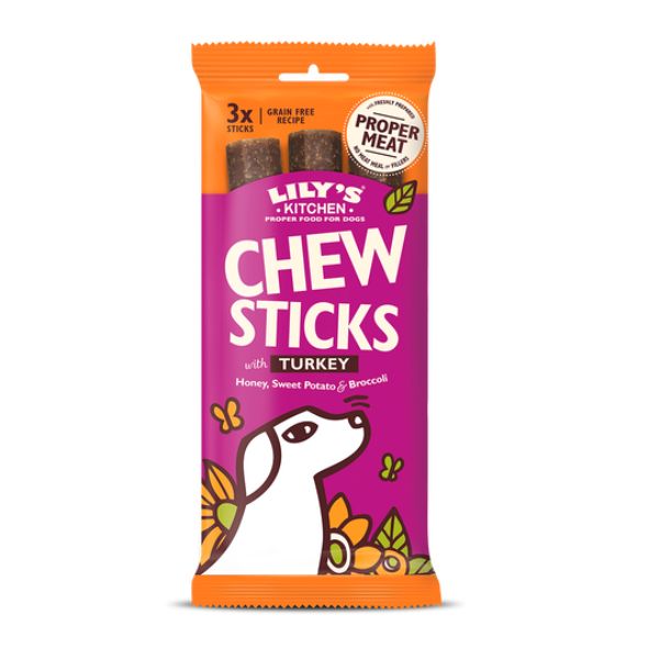Lily&#39;s Kitchen Dog Chew Sticks (120g)