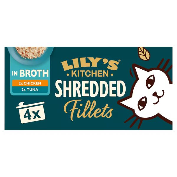 Lily’s Kitchen Shredded Fillets in Broth (4x70g)