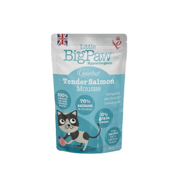 Little Big Paw Gourmet Mousse for Cats (85g)